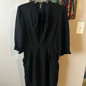 Vintage Elegant Black Dress